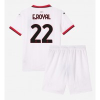 AC Milan Emerson Royal #22 Replika babykläder Bortaställ Barn 2024-25 Kortärmad (+ korta byxor)